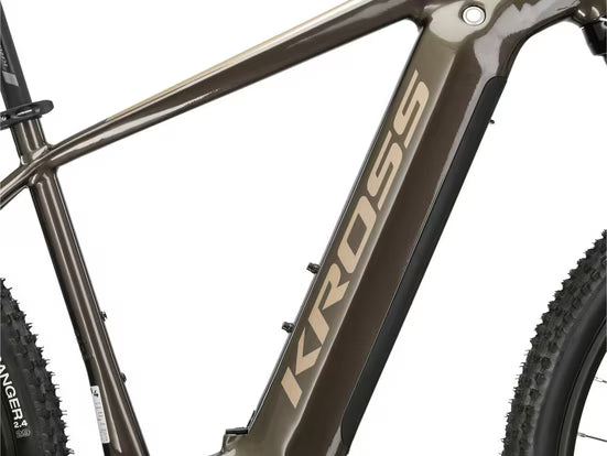 E-Bike Mountainbike KROSS E-MTB Level Boost 2.0 29" braun