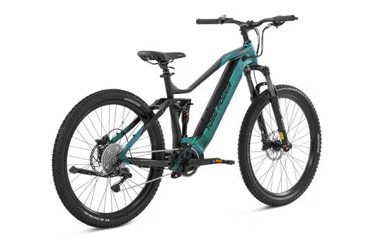 E-Bike Mountainbike 27,5 Zoll Fully E-Mountainbike E-MTB mit 36V 13,5Ah Akku+20Ah Akku
