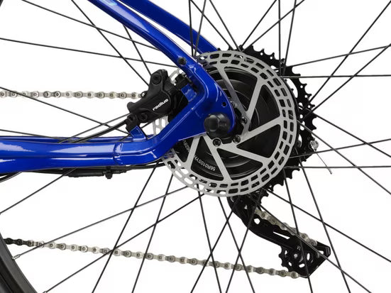 E-Bike Mountainbike KROSS E-MTB Lea Boost 2.0 29 Zoll blau