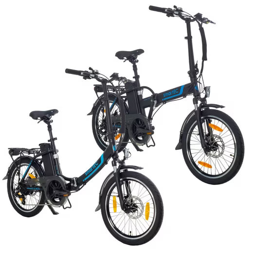 E-Bike Klapprad E-Klapprad Camp-20D & Camp-20H E-Bike 20 Zoll Schwarz