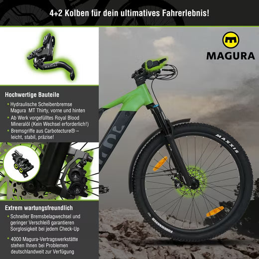 E-Bike Mountainbike M5T