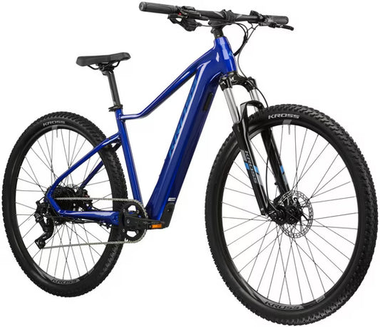 E-Bike Mountainbike KROSS E-MTB Lea Boost 2.0 29 Zoll blau