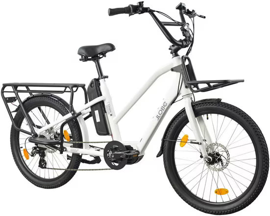E-Bike Lastenrad Cargo City E-Bike Cargado