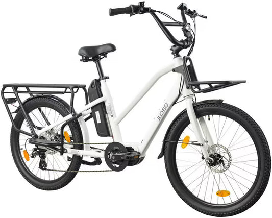 E-Bike Lastenrad Cargo City E-Bike Cargado
