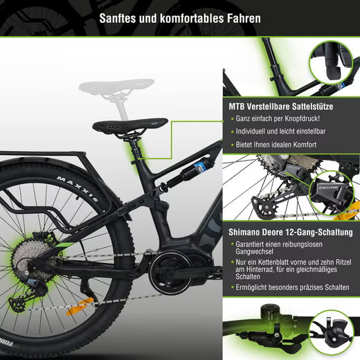 E-Bike Mountainbike M5T