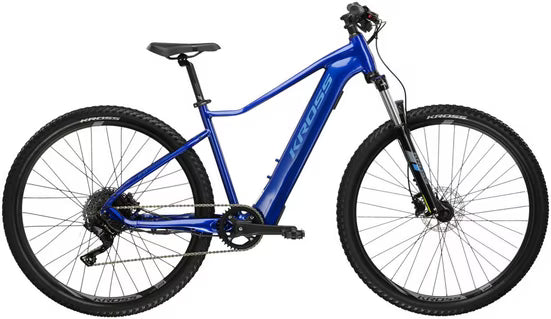E-Bike Mountainbike KROSS E-MTB Lea Boost 2.0 29 Zoll blau