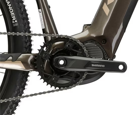 E-Bike Mountainbike KROSS E-MTB Level Boost 2.0 29" braun