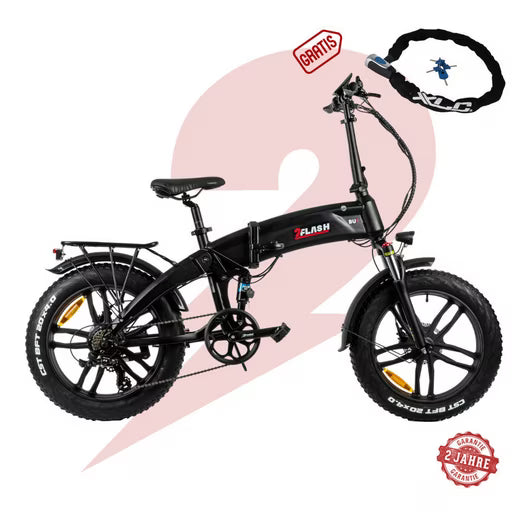 E-Bike Klapprad 2Flash BU1 Foldable E-Bike, 20 Zoll, Klapprad, (576Wh)