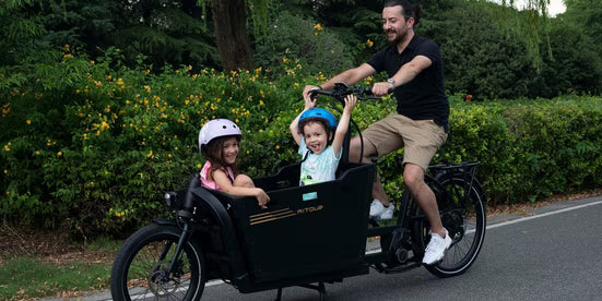 E-Bike Lastenrad 26/20 Zoll Elektro Lastenfahrrad,Aitour Cargo Bike, 48V 13.4Ah 7 Gang
